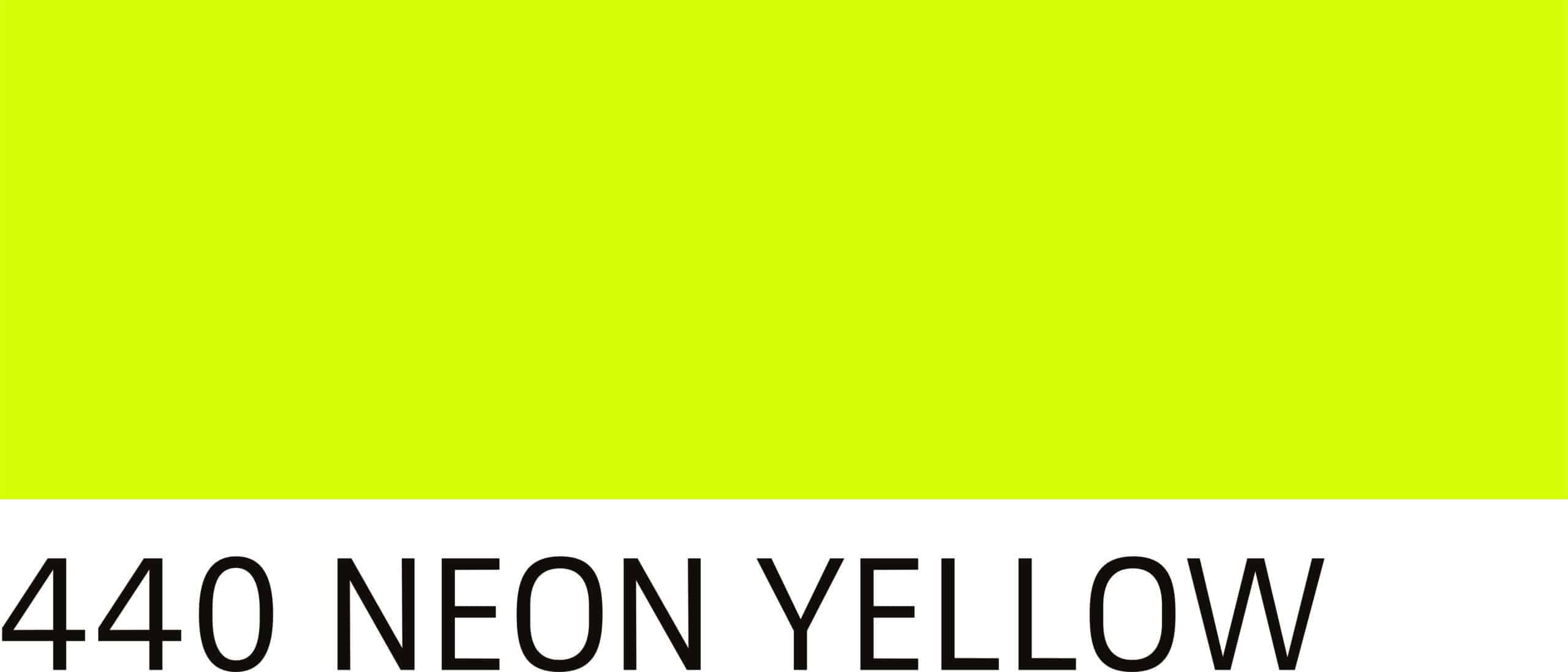 440-Amarllo Neon