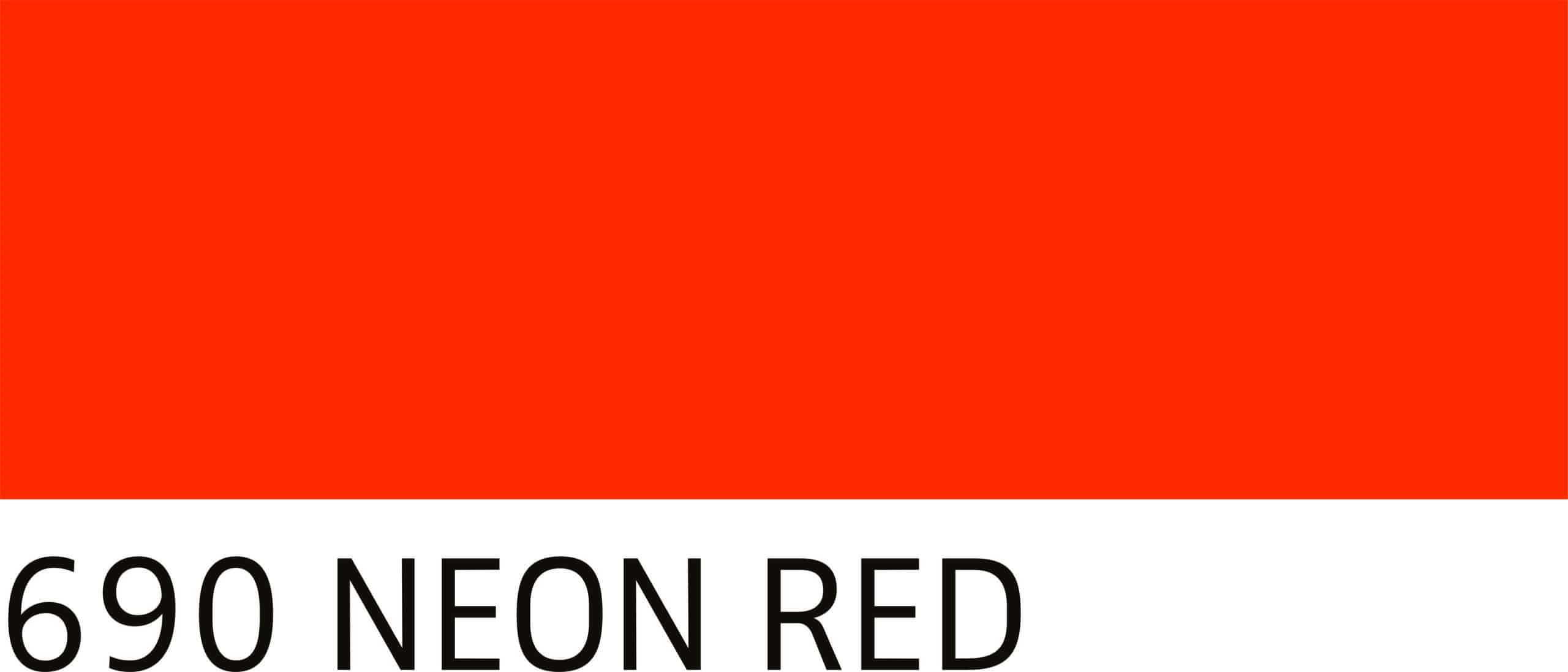 690-Rojo Neon